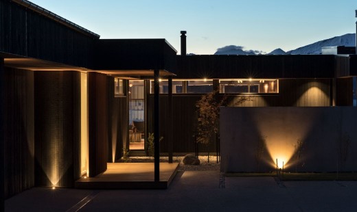 Halliday House - night time